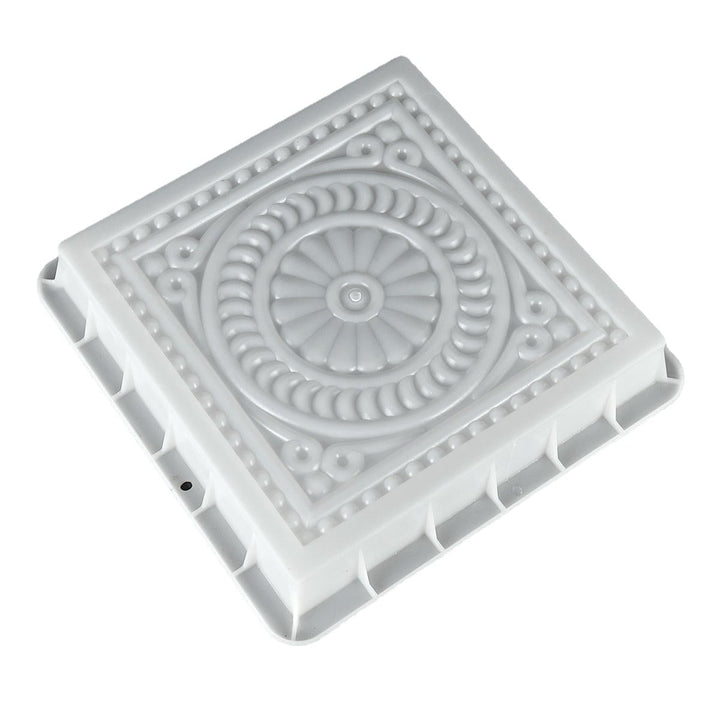 32x32cm Square Path Maker DIY Plastic Mold Road Paving Cement Stone Mould Brick Image 10