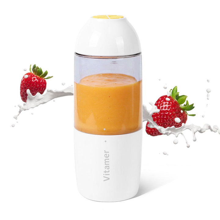 380ML USB Rechargeable Juicer Bottle Cup Vegetables Fruit Milkshake Smoothie Squeezer Reamer Bottle Image 2