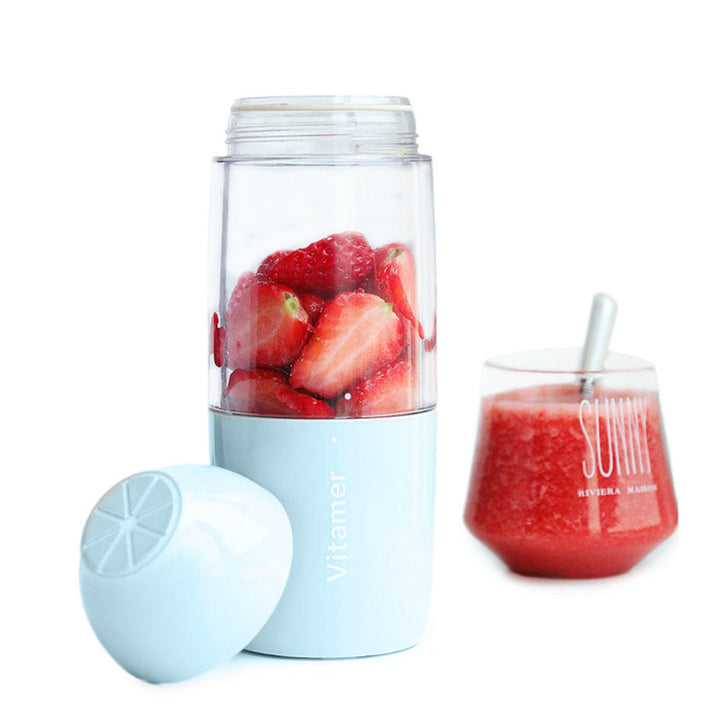 380ML USB Rechargeable Juicer Bottle Cup Vegetables Fruit Milkshake Smoothie Squeezer Reamer Bottle Image 4