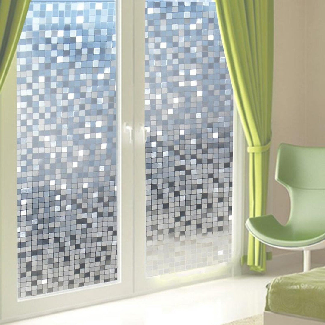 3D Window Film Sticker Static Decorative Privacy Frosted Stained Glass Home Decoration Image 6