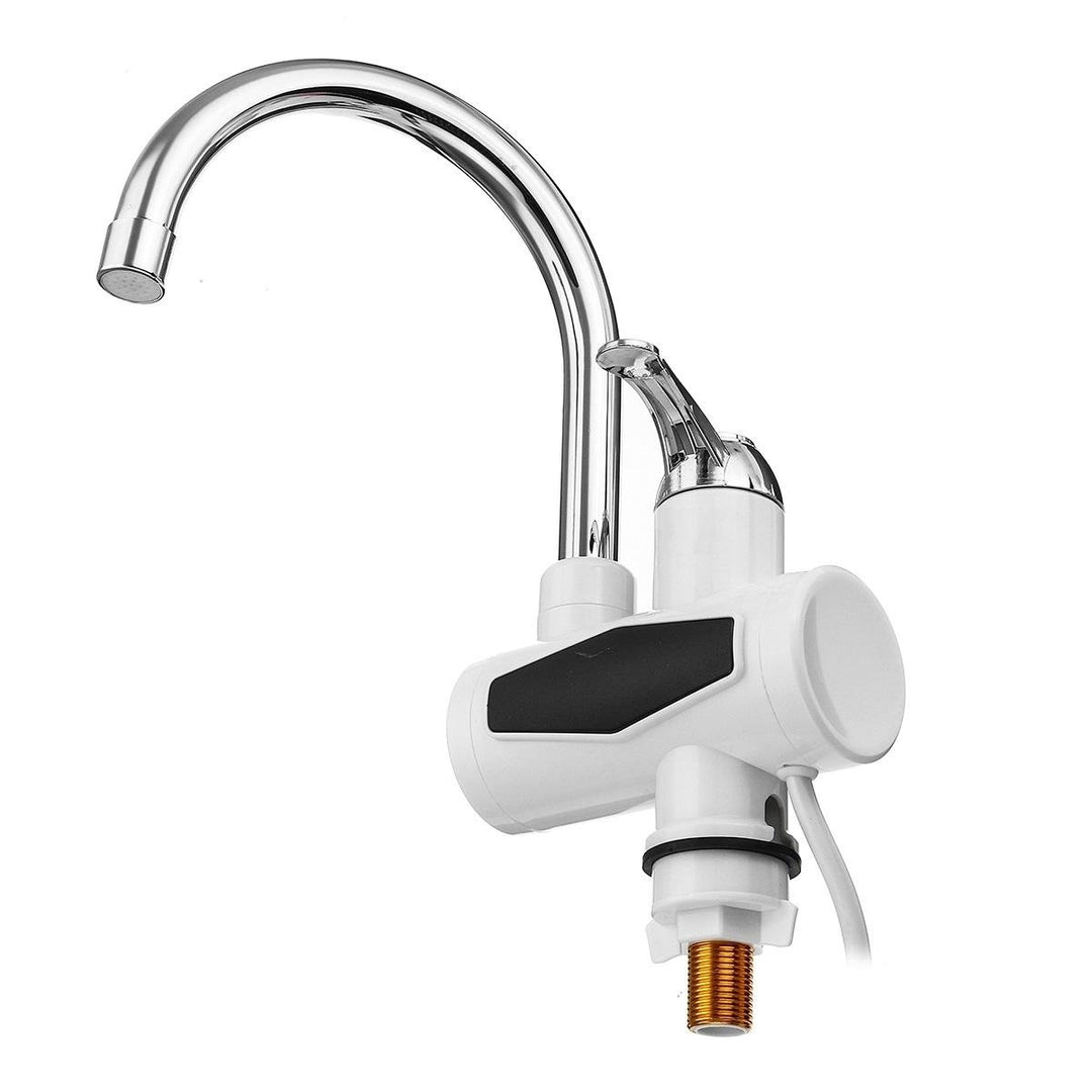 3KW 220V Electric Faucet Tap Hot Water Heater Instant For Home Bathroom Kitchen Image 2