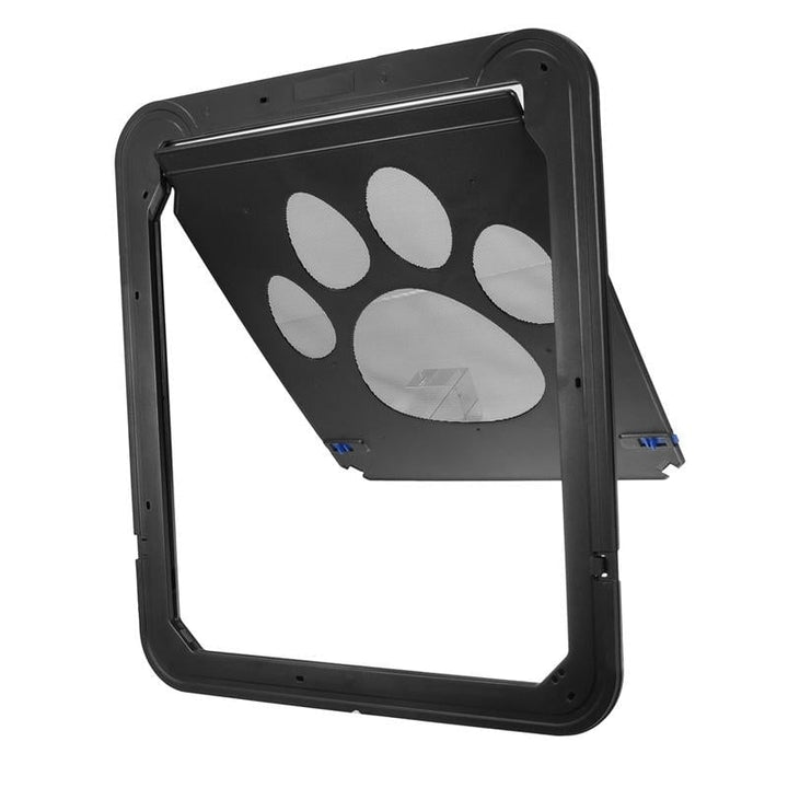 3742cm Large Medium Dog Cat Pet Door Screen Window ABS Magnetic Auto Lock Flaps Image 5