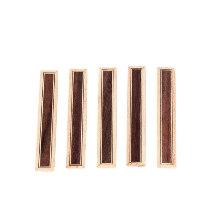 5 PCS Classical Guitar Bridge Tie Blocks Inlay Rosewood Wood Frame Series Guitar Parts Accessories Image 1