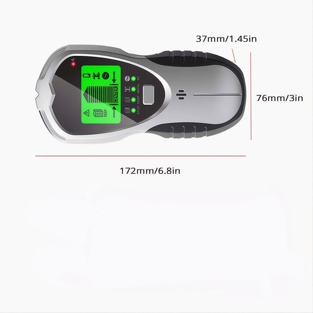 4-in-1 Multi-functional Digital Wall Detector Wood,Metal,AC Testing Tool Image 4