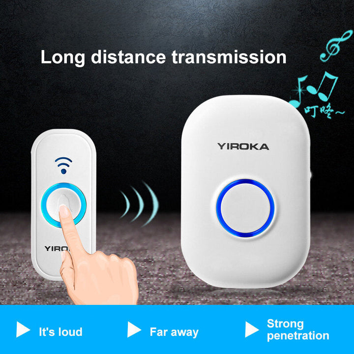 433Mhz Wireless Doorbell 150M Long Wireless Distance Home Welcome Smart Door Chimes Image 5