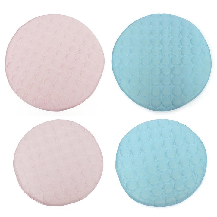 42R,50R Pet Dog Cat Soft Summer Chilly Cooling Mat Cold Bed Fiber Mats Pad Pet Seat Cushion Image 8