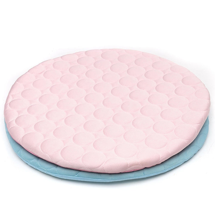 42R,50R Pet Dog Cat Soft Summer Chilly Cooling Mat Cold Bed Fiber Mats Pad Pet Seat Cushion Image 9