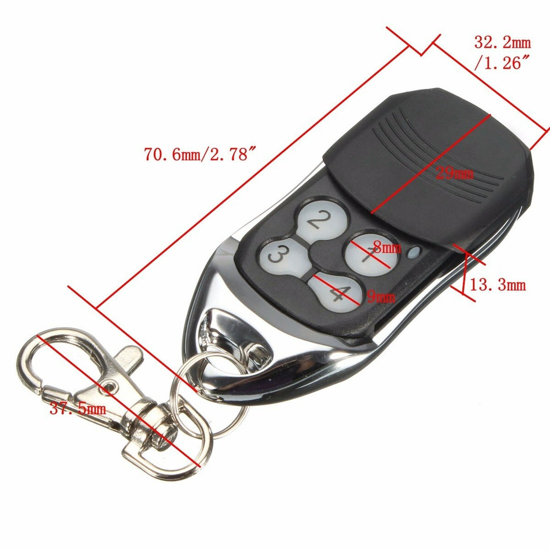 4 Button 433MHz Garage Gate Key Remote Control Image 5