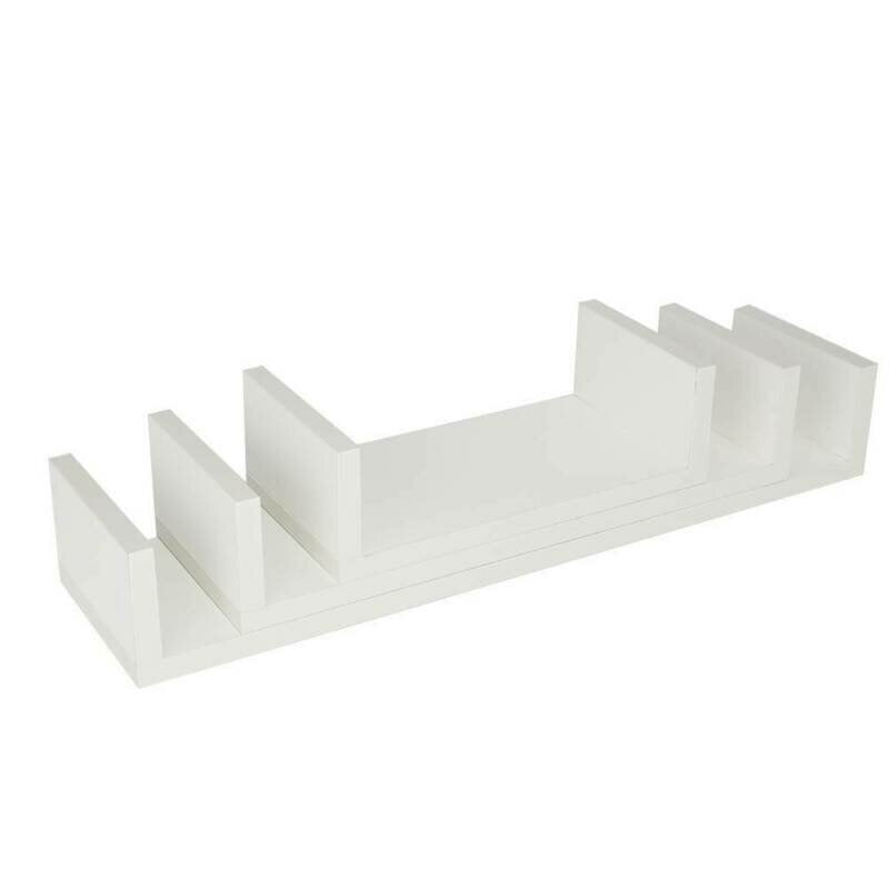 3Pcs Wooden Wall Shelf Wall-mounted Organiser Image 1