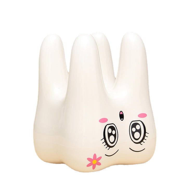 4 Holes Smily Face Toothbrush Holder Rack Cartoon Design Toothbrush Bracket,DTTT Image 3