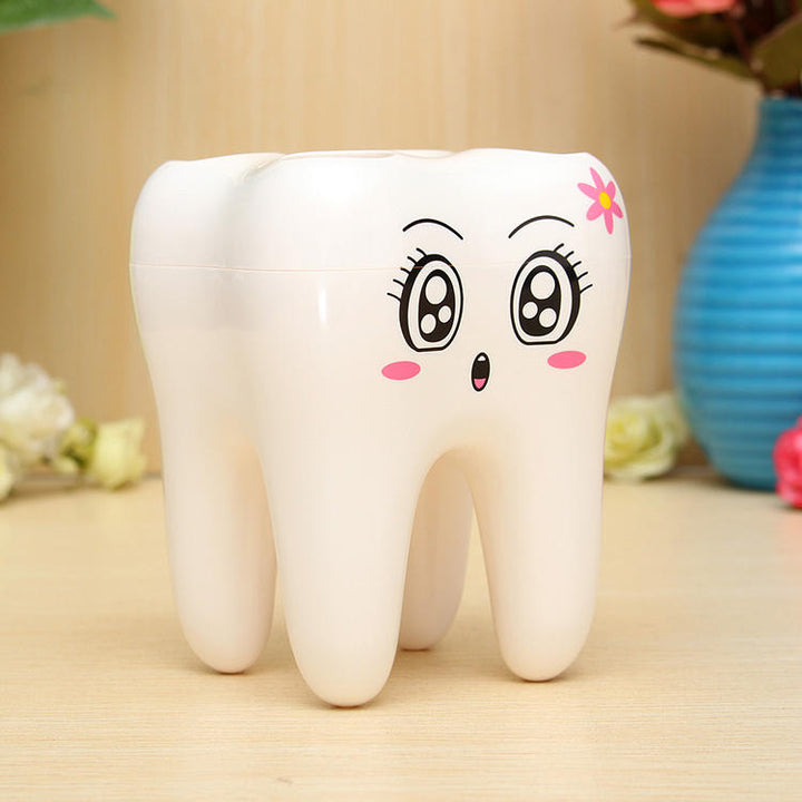 4 Holes Smily Face Toothbrush Holder Rack Cartoon Design Toothbrush Bracket,DTTT Image 4