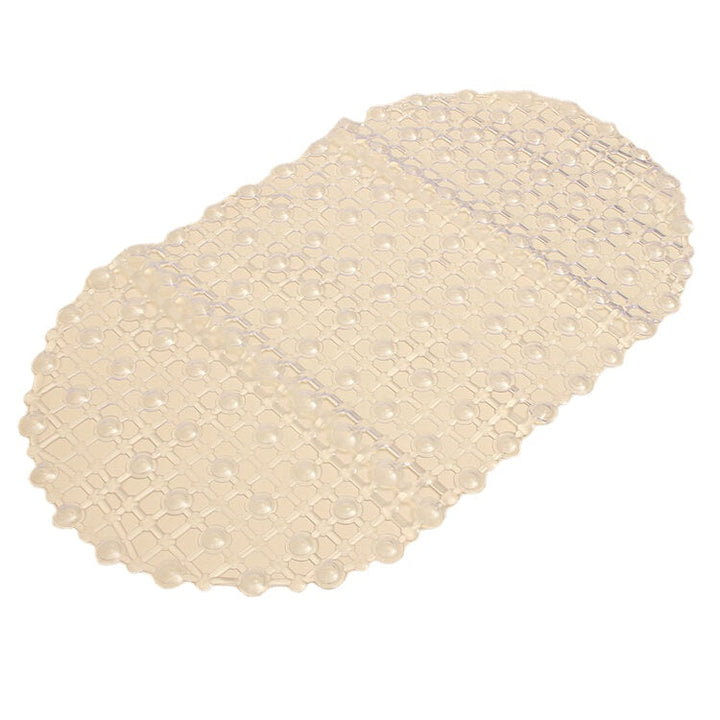 45x37cm PVC Anti Slip Floor Mat Bathroom Transparent Carpet With Strong Suction Cup Image 9