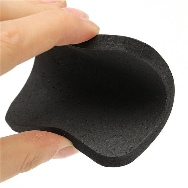 4Pcs Black Square Washing Machine Anti Vibration Pad Refrigerator Mute Mat Pads Image 2