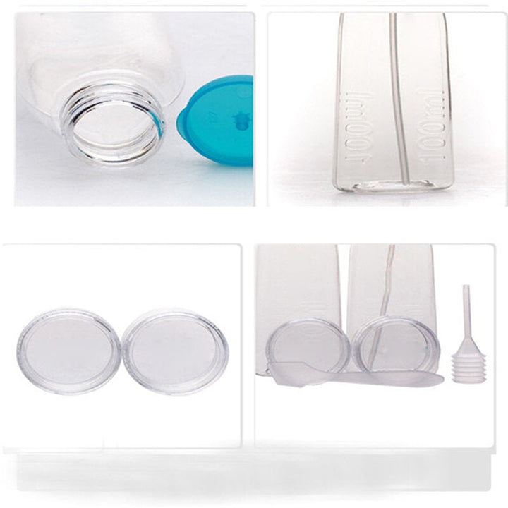 4Pcs,Set Refillable Cosmetic Points Bottling Packing Bottle Leak Proof Travel Bottles Image 4