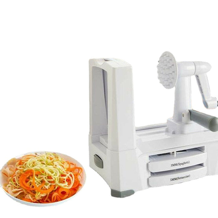 5 Blades in 1 Vegetable-spiralizer Stainless Steel with The Included Box Image 3