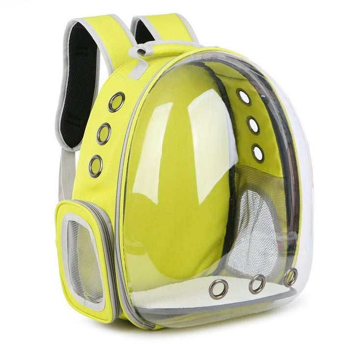 5 Colors Breathable Transparent Pet Travel Backpack Dog Cat Carrier Shoulder Bag Image 2