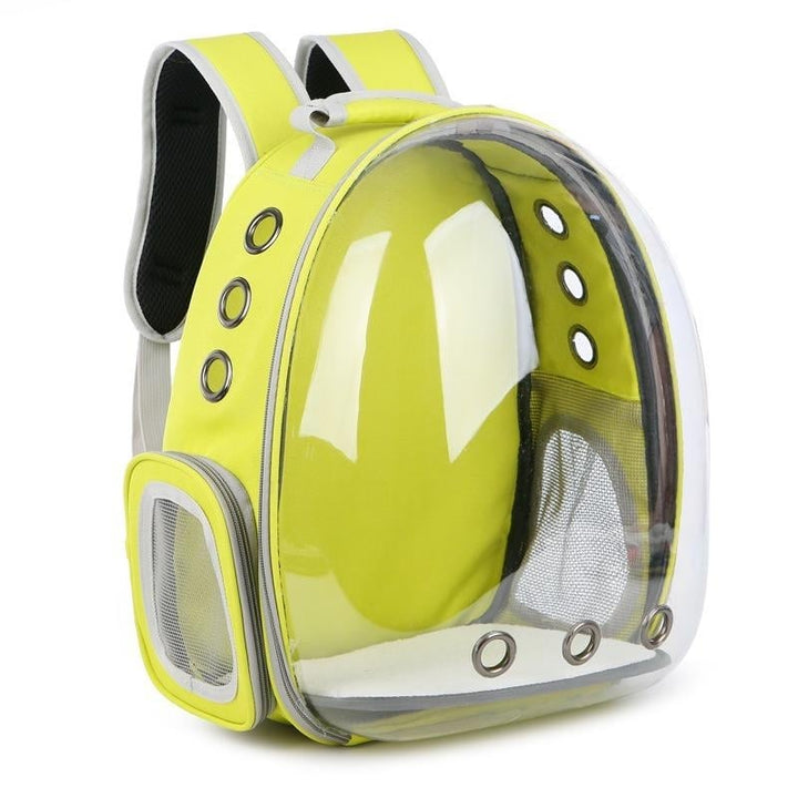 5 Colors Breathable Transparent Pet Travel Backpack Dog Cat Carrier Shoulder Bag Image 1