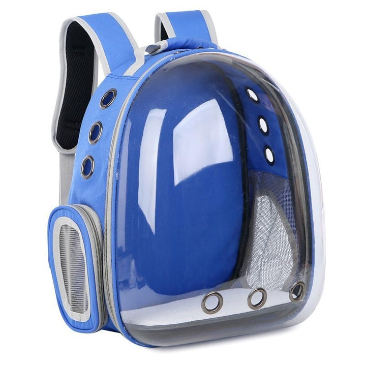 5 Colors Breathable Transparent Pet Travel Backpack Dog Cat Carrier Shoulder Bag Image 5