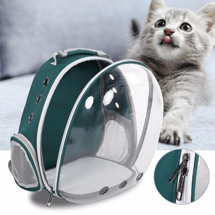 5 Colors Breathable Transparent Pet Travel Backpack Dog Cat Carrier Shoulder Bag Image 8