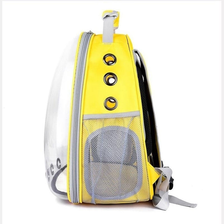 5 Colors Breathable Transparent Pet Travel Backpack Dog Cat Carrier Shoulder Bag Image 11