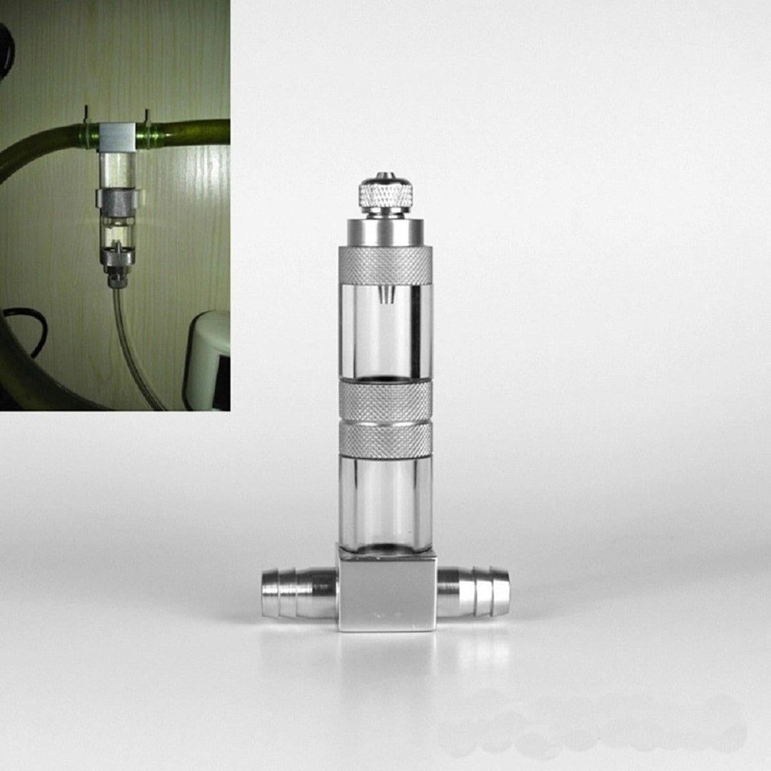 4in1 Aquarium Aluminum Bubble Counter Check Valve for Co2 Diffuser Regulators Image 2