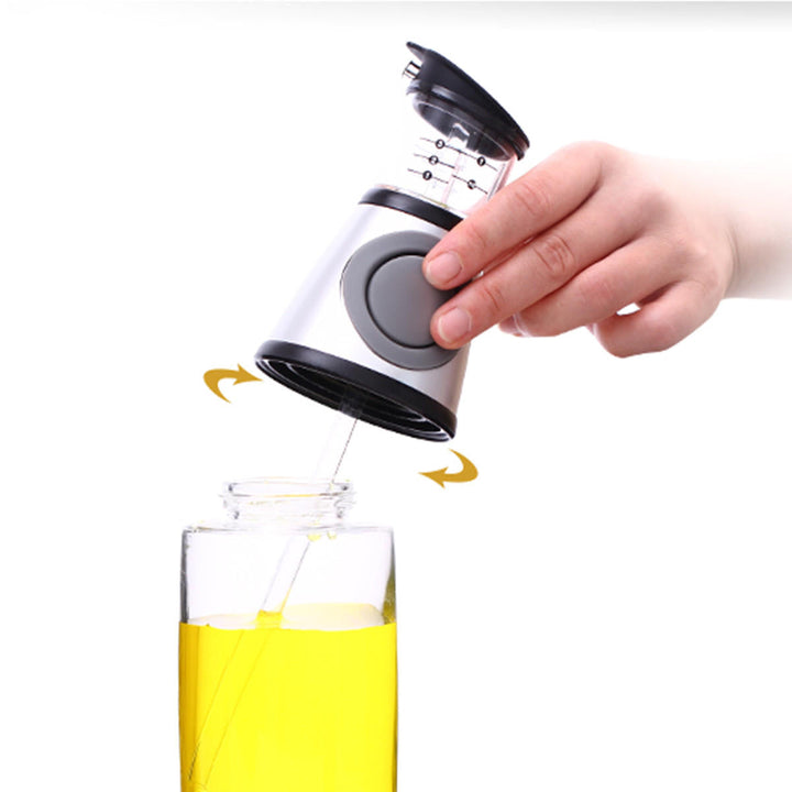 500ml Kitchen Glass Olive Oil Vinegar Dispenser Pourer Bottle With No-Drip Spout Image 5