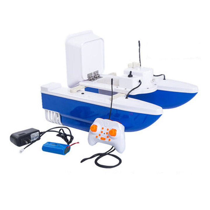 500M 2.4G RC Bait Fishing Automatic Return Fishing Bait RC Boat Vehicle Models With Sonar DTTT Image 1