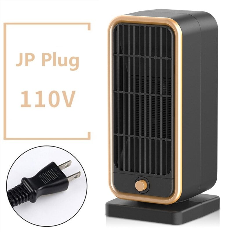 500W Electric Heater Portable Fan Heater 110V,220V PTC Ceramic Room Heating Space Heater Warmer Machine Quick Heat for Image 1