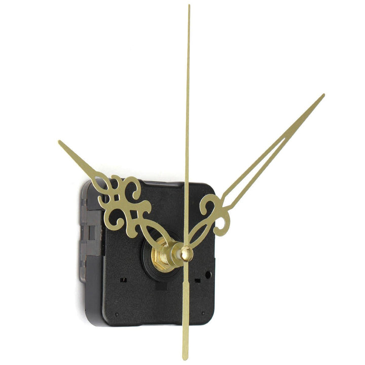 5pcs Gold Hands DIY Quartz Wall Clock Spindle Movement Mechanism Image 1