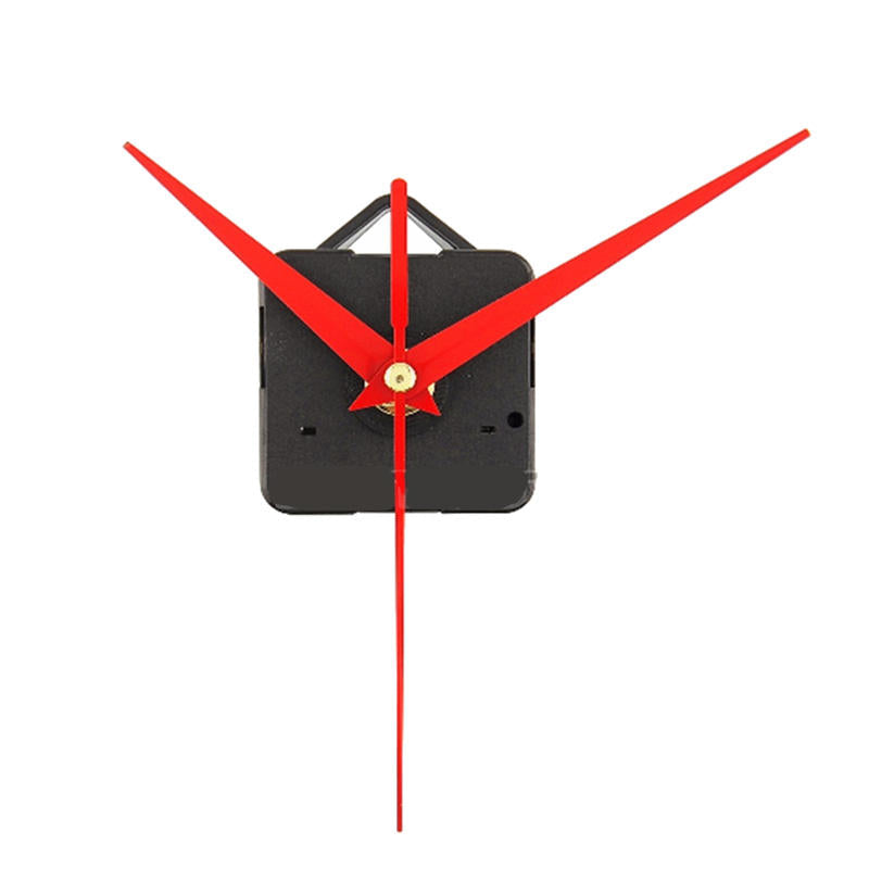 5Pcs DIY Red Triangle Hands Quartz Wall Clock Movement Mechanism Image 1