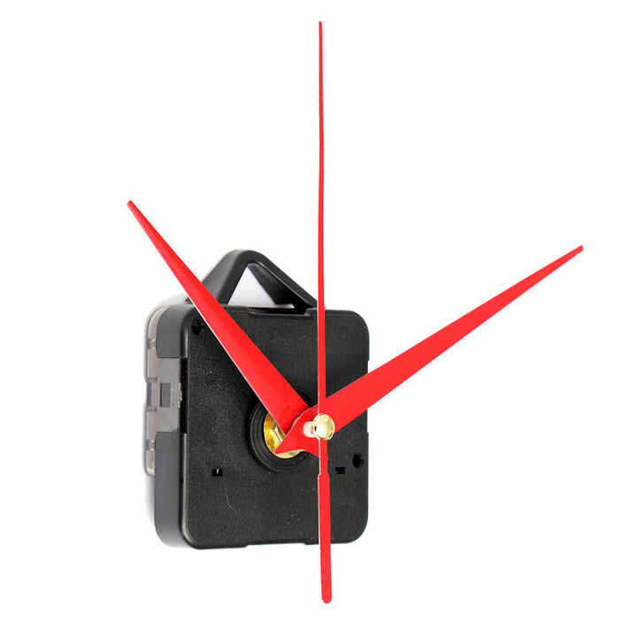 5Pcs DIY Red Triangle Hands Quartz Wall Clock Movement Mechanism Image 2