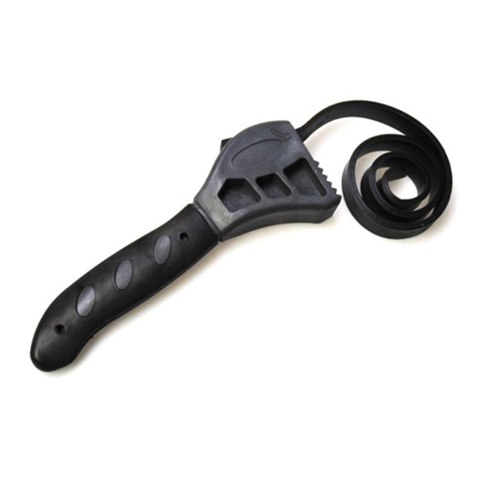 500mm Universal Wrench Rubber Strap Adjustable Spanner for Any Shape Opener Tool Image 2