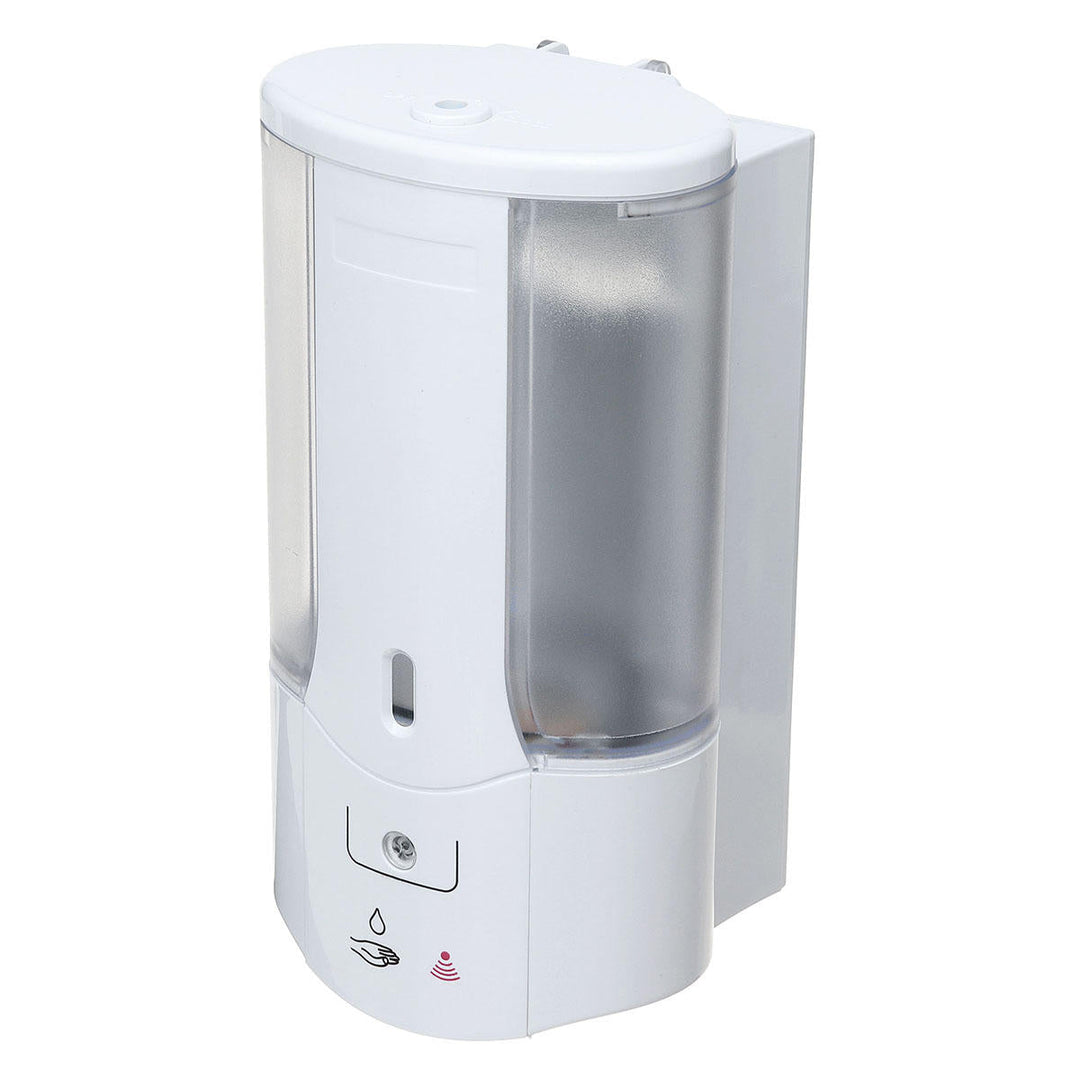 500mL Automatic Sensor Hand-Free Soap Dispenser Shampoo Bathroom Wall Mounted Liquid Dispenser Image 7