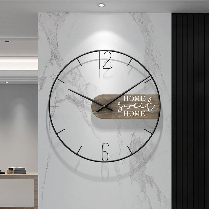 50CM Nordic Light Luxury Wall Clock Living Room Home Fashion Personality Creative Wall Clock Modern Minimalist Image 4