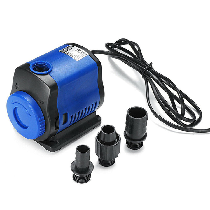 5,20,35,45,80W 220V Ultra Quiet Submersible Aquarium Water Pump Tank Fountain Pond Filter Fish Image 3