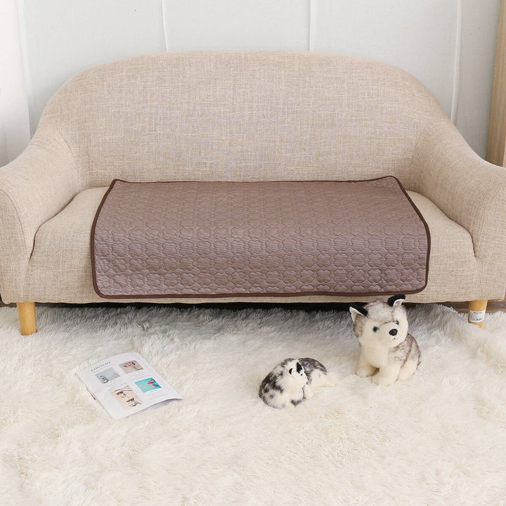 5040,6050,7055,10070cm Pet Dog Cat Summer Cooling Cold Mat Cool Pad Cushion Soft Image 7