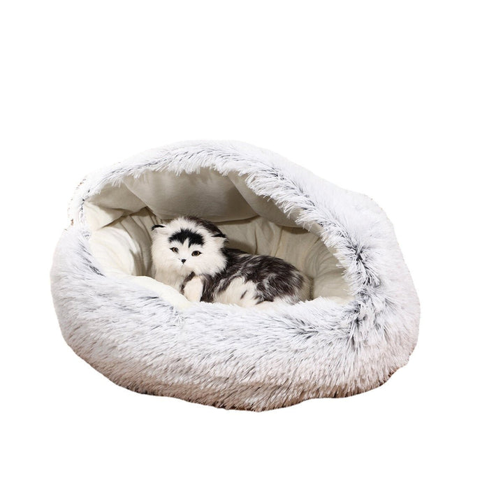 50,65CM Multi-color PP Cotton Round Soft Pet Warm Mat Dirt-resistant Sleeping Bed Mat Image 1