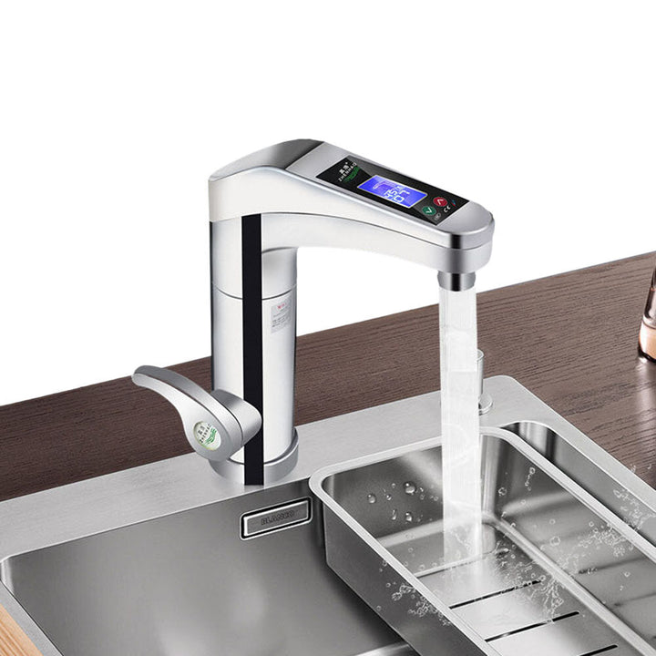 500-3500W Rotatable Water Faucet Instant Electric Faucet Hot And Cold Water Heater For Home Image 2