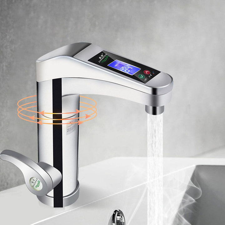 500-3500W Rotatable Water Faucet Instant Electric Faucet Hot And Cold Water Heater For Home Image 5