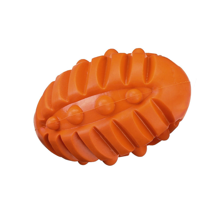 5"x 3" Large Interactive Dog Ball Toys, Real Beef Flavor, Squeaky Chew Toy for Medium Large Sized Dogs, Dishwasher Safe Image 4