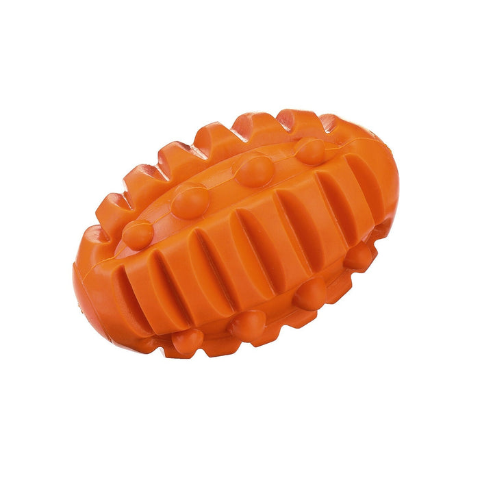 5"x 3" Large Interactive Dog Ball Toys, Real Beef Flavor, Squeaky Chew Toy for Medium Large Sized Dogs, Dishwasher Safe Image 5