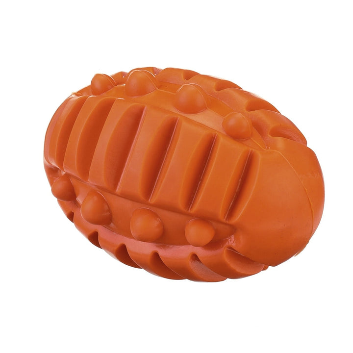 5"x 3" Large Interactive Dog Ball Toys, Real Beef Flavor, Squeaky Chew Toy for Medium Large Sized Dogs, Dishwasher Safe Image 6