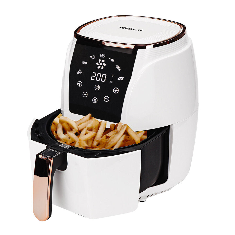 5.5L Multipurpose Air Fryer Oil Free Non-stick Temperature Timing Control 1400W Image 1