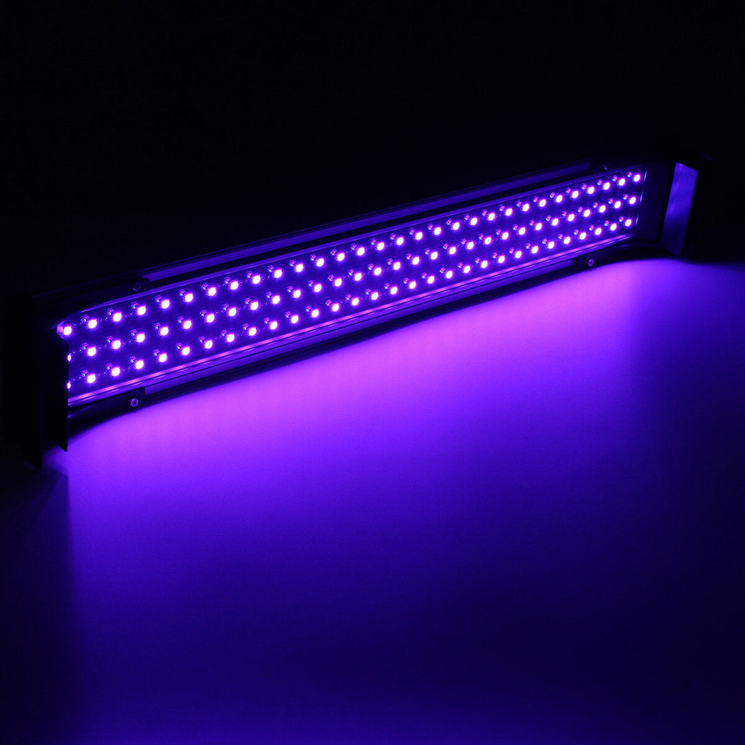 55-60cm Aquarium tank light RGB 15W 5050 90smd With remote control Retractable 58cm long Suitable Image 3