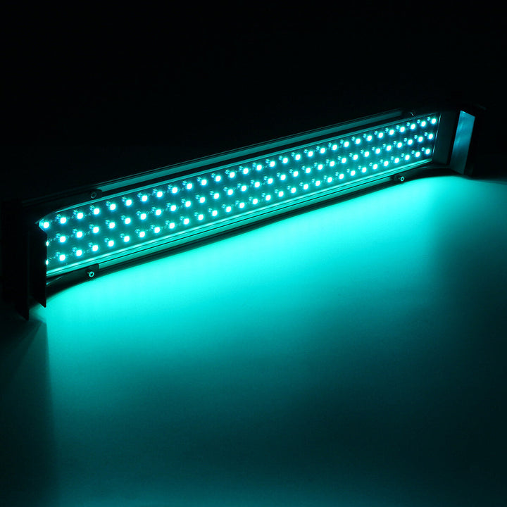 55-60cm Aquarium tank light RGB 15W 5050 90smd With remote control Retractable 58cm long Suitable Image 6