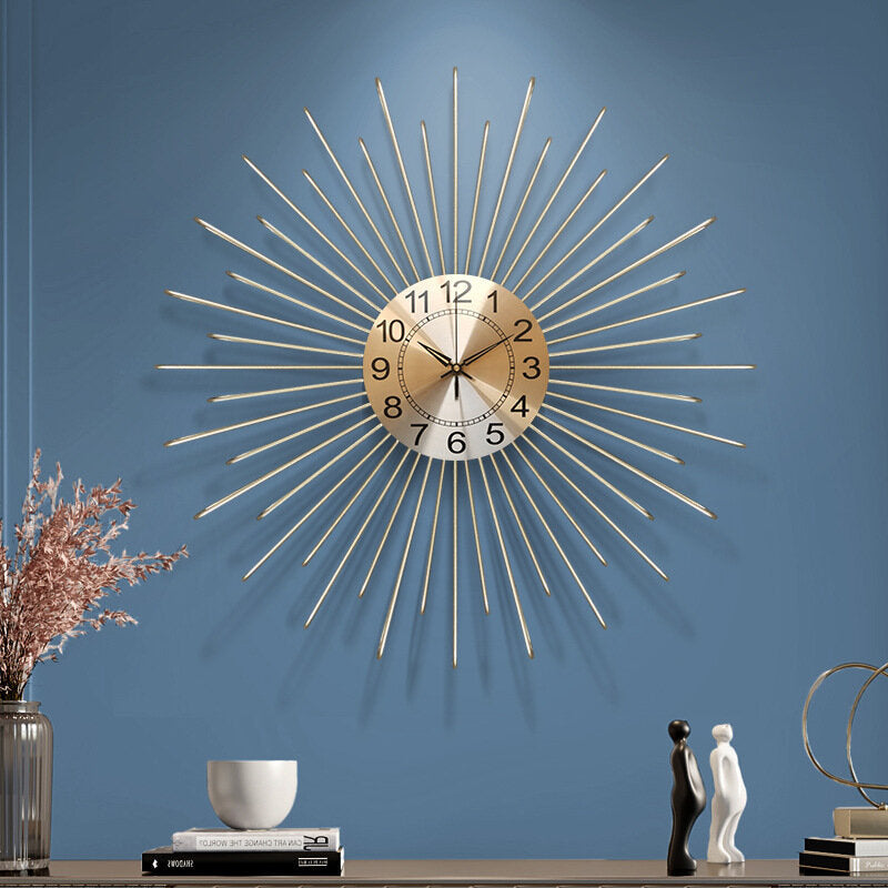 55CM,65CM Creative Wall Clock Living Room Decoration Clock Household Personality Dining Room Wall Clock Simple Image 2