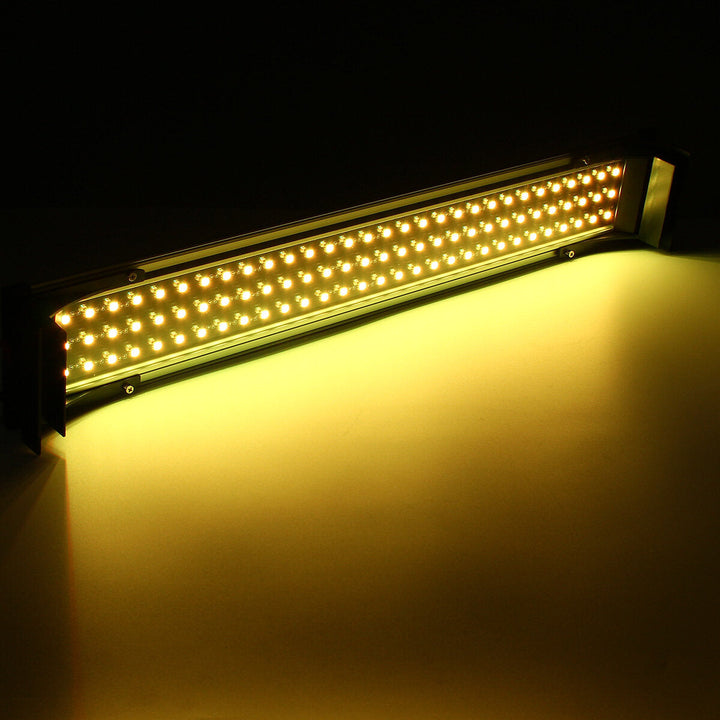 55-60cm Aquarium tank light RGB 15W 5050 90smd With remote control Retractable 58cm long Suitable Image 10