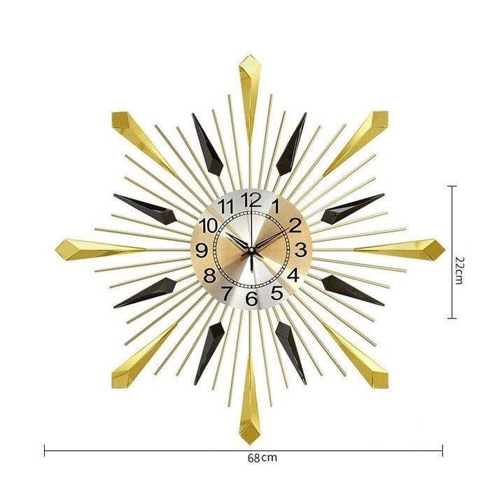 58CM,68CM Nordic Wall Clock Fashion Personality Creative Wall Clock Living Room Home Modern Minimalist Decoration Image 1