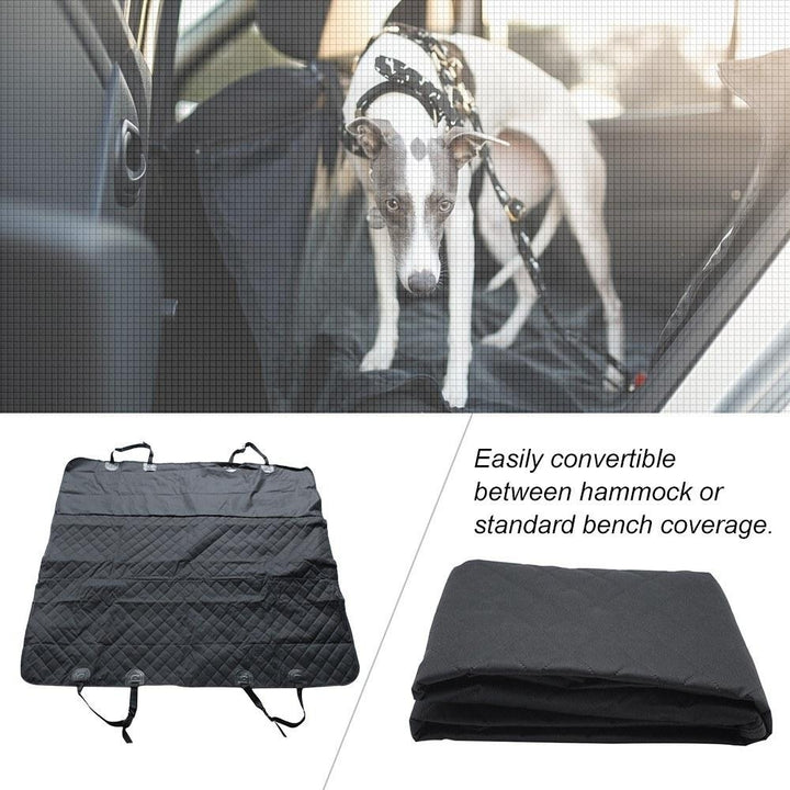 57X54 inch Pet Pad Waterproof Car Bench Seat Cover Hammock for Pets Oxford Image 9