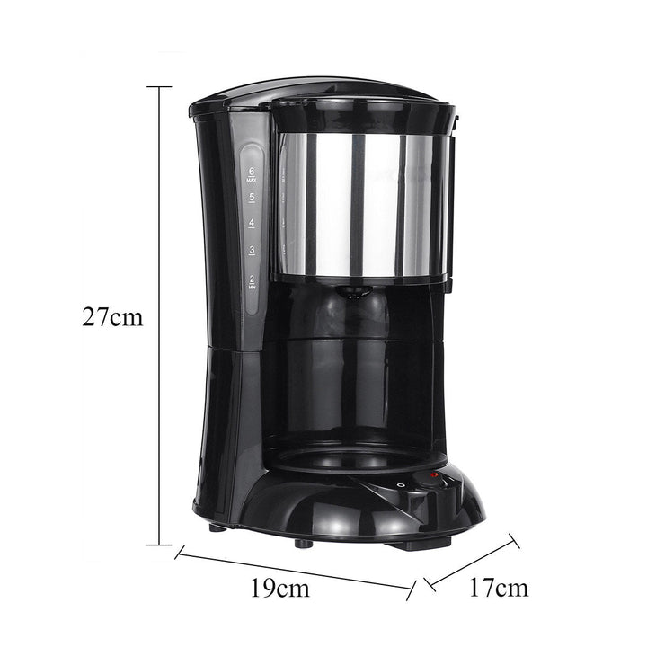 600W 650ml Household Drip-type Coffee Machine American Coffee Tea Maker Dual Use Image 4